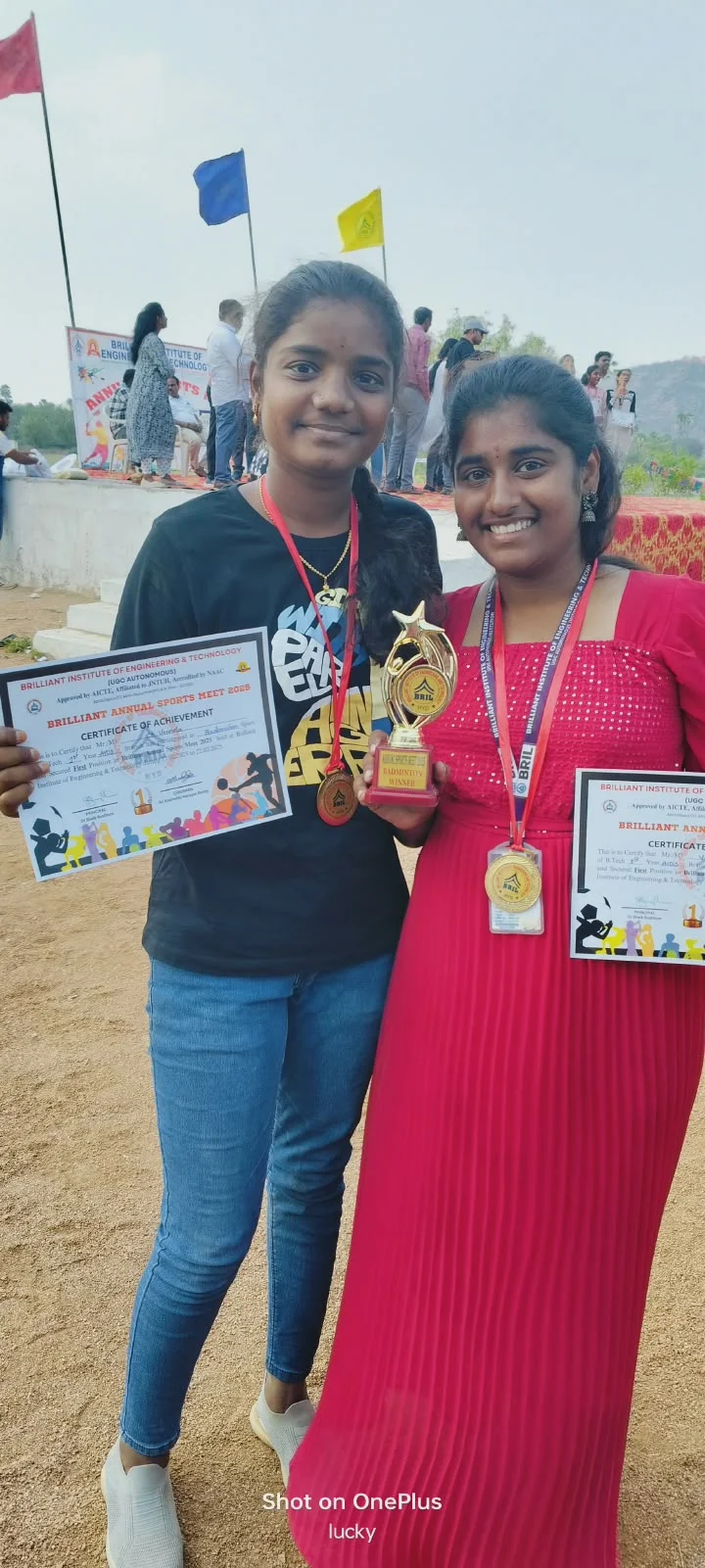 BRIL INTERNAL SPORTS BADMINTON WINNERS – BRIL Department Gallery